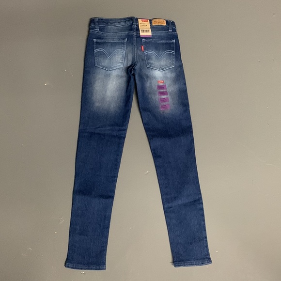 NWT -Levi’s Girls - Denim Legging Adjustable waistband Size: 10 reg - Picture 2 of 8